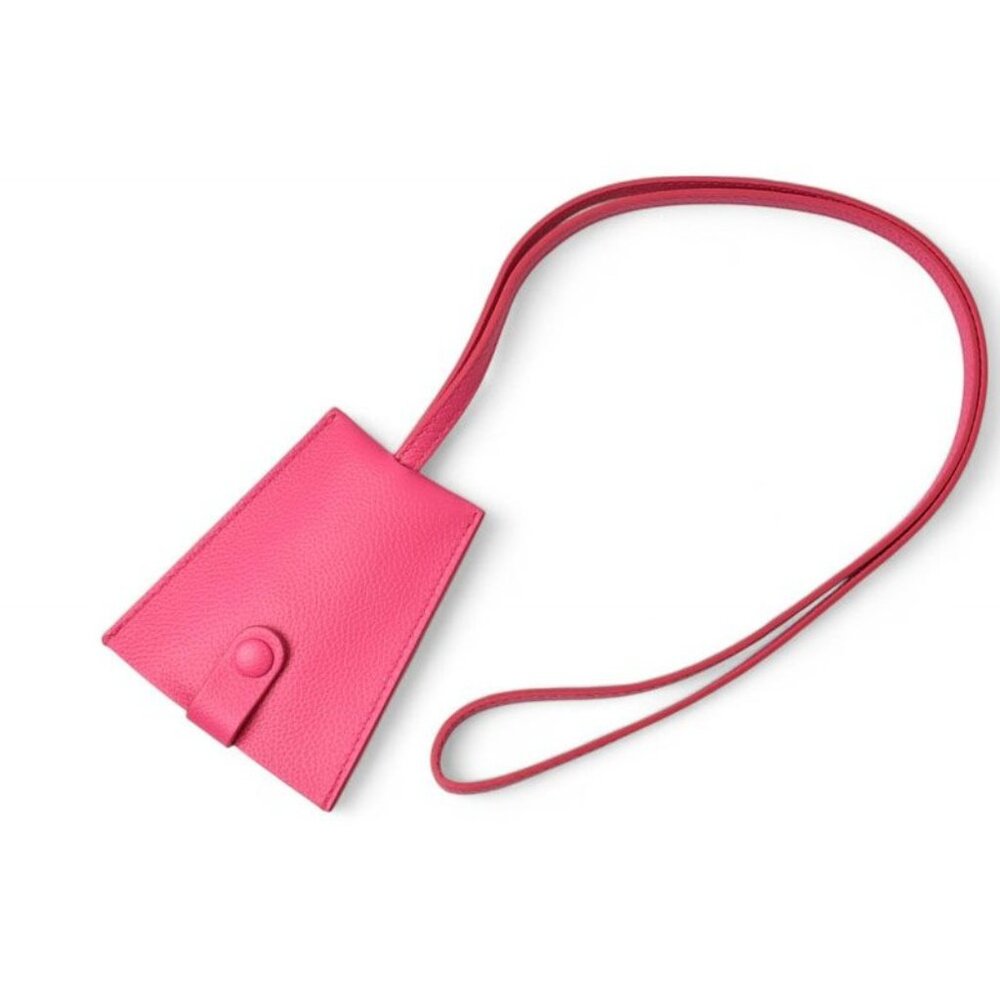 Balenciaga Key Ring Charm Neck Strap Clochette Pink Never - Picture 1 of 6